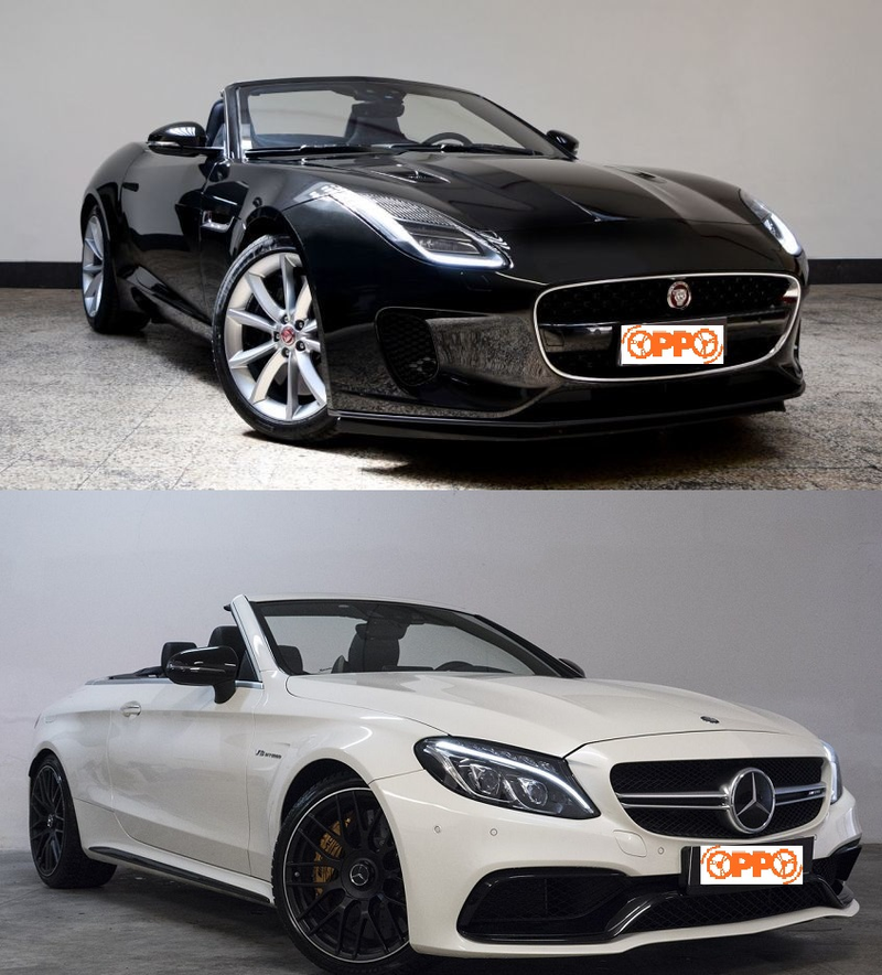 This, or that? Jaguar F-Type vs. C63 S.